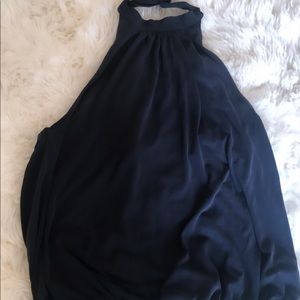 Anthropologie Halter Top (Navy)